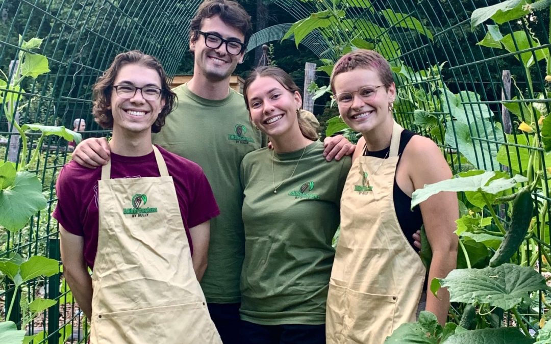 An hour in a Wellesley garden—organic produce, music, and community on a country estate
